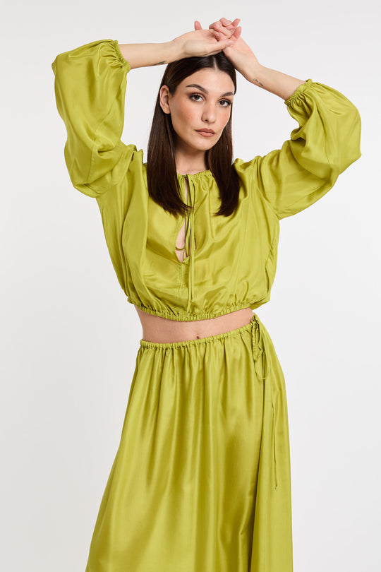 Solotre Blusa in Seta  5370