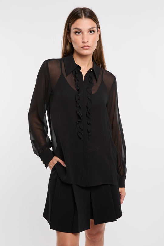 MaxMara Camicia con Rouches 6379