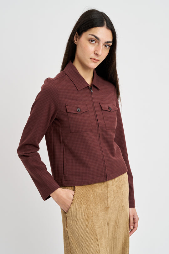 Nice Things Giacca Check 8654