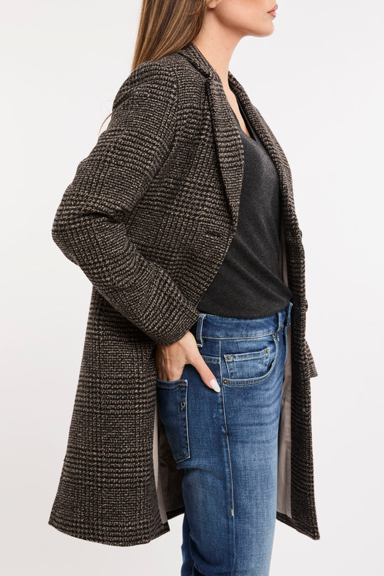 Nice Things Cappotto Spigato 6505