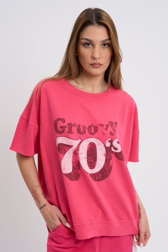 BOWERY T-SHIRT FUCHSIA 1173