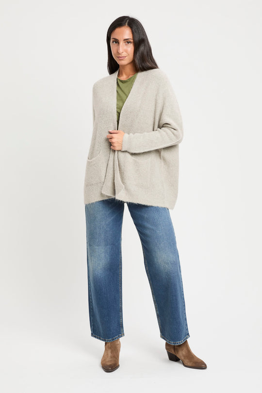 NINA MARS Cardigan Misto Alpaca 8205