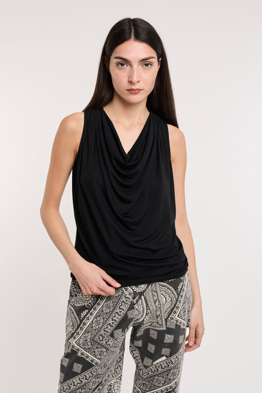 Nice Things Top Drappeggiato 7501