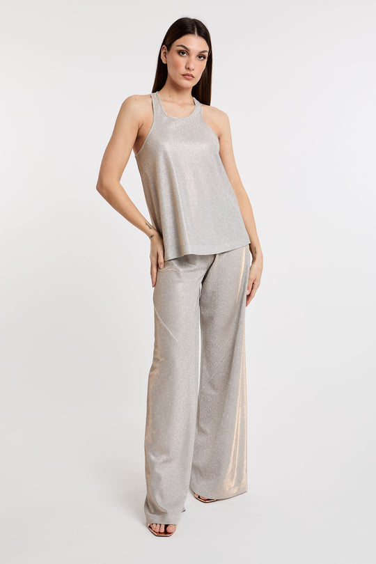 Circus Hotel Pantaloni Lurex 5241