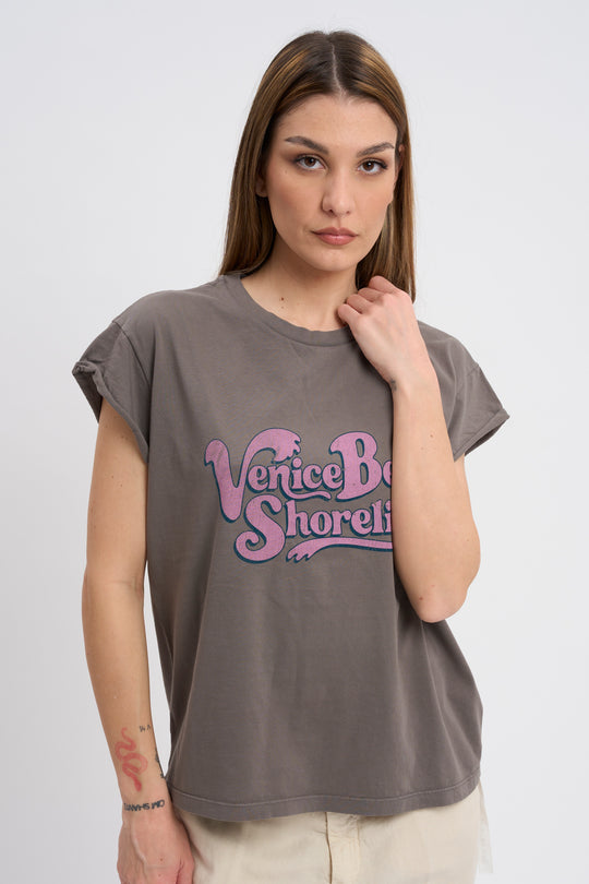 BOWERY T-SHIRT VENICE BEACH SHORELINE 1181