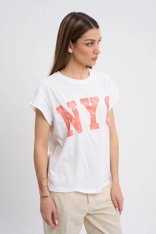 BOWERY T-SHIRT WHITE NYC 1183