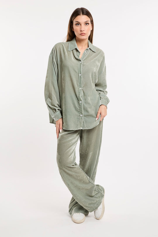 Cruna Camicia In Velluto 6529