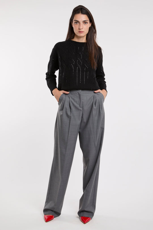 MaxMara Pantaloni con cintura 6380