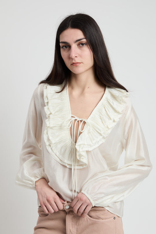 ELEH Blusa Maxi Rouches 1298