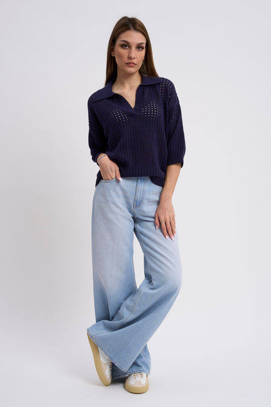 GRIFONI Jeans  Wide Leg 1588
