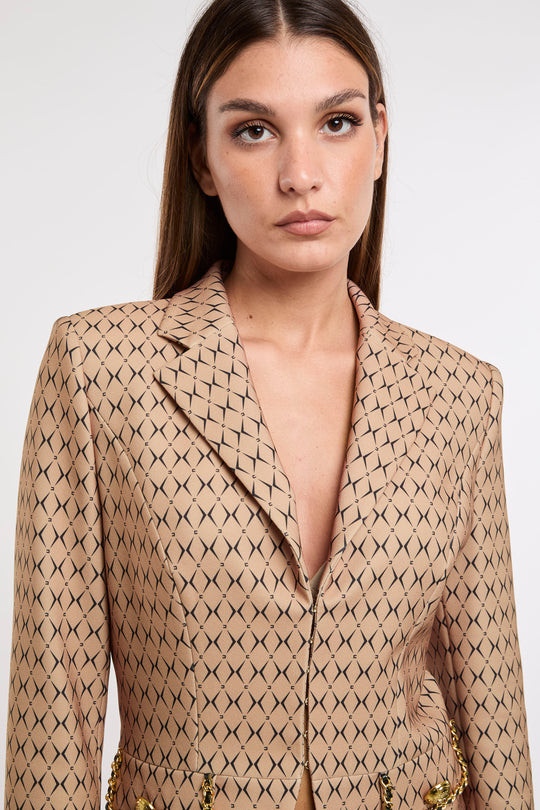 Elisabetta Franchi Giacca Cropped 6024