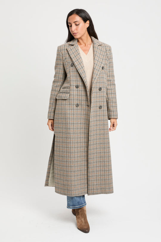 Cruna cappotto pied de poule 8922