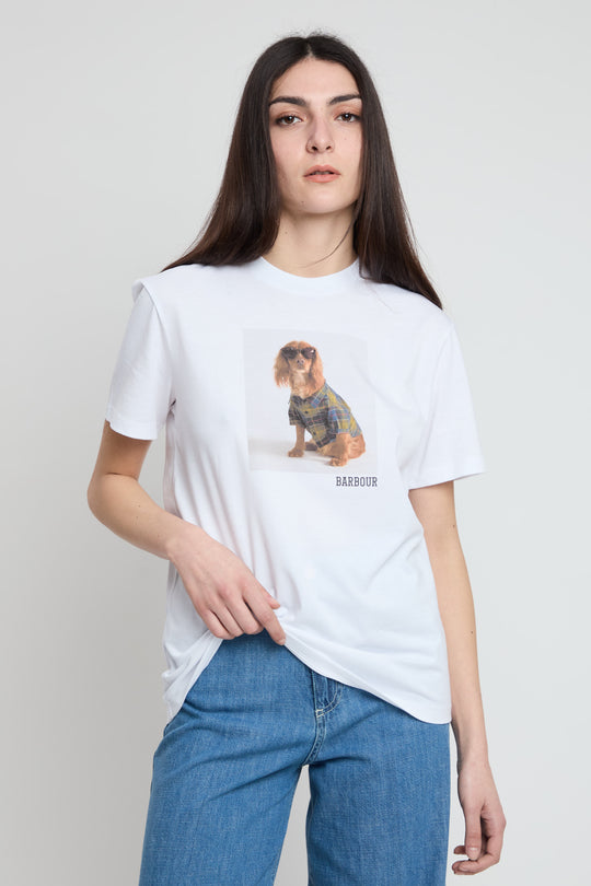 BARBOUR T-Shirt White 1109