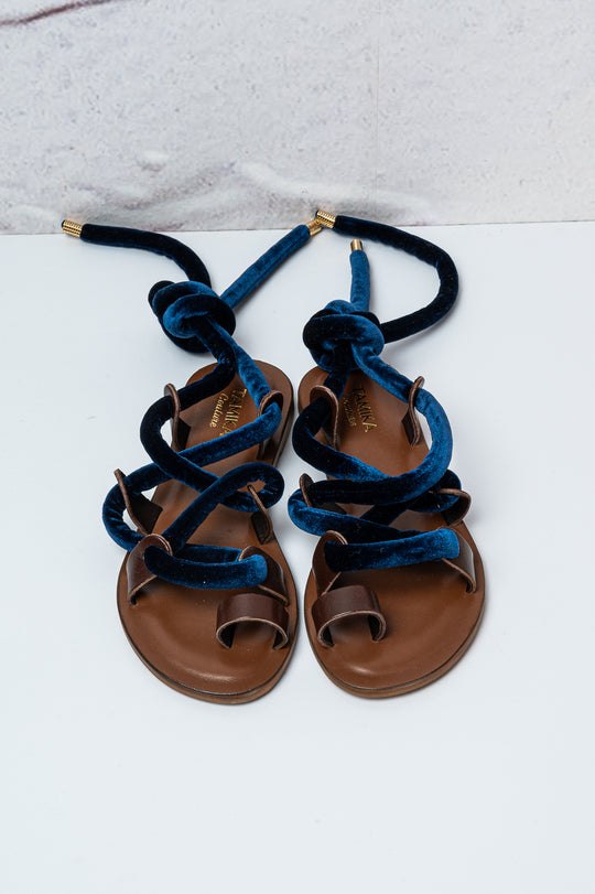 Gipsy Rose Sandali Velluto 3693