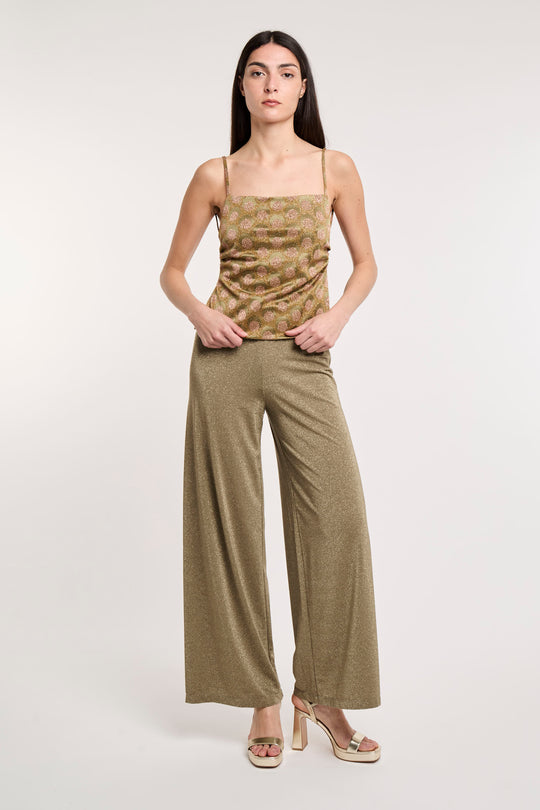 OTRO AMOR Pantaloni in Maglina Lurex 7645