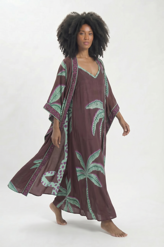 LOLA CASADEMUNT Kimono Palme 1219