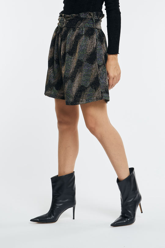 Meisïe Short Lurex 4701