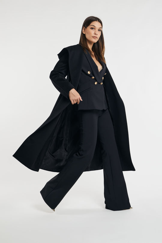 MaxMara Studio Cappotto Vestaglia con Cappuccio 4172