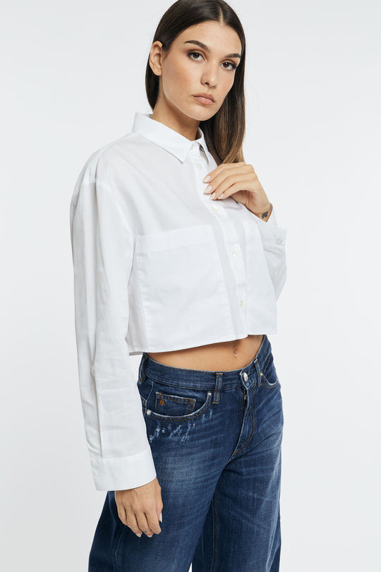Solotre Camicia Crop 4301