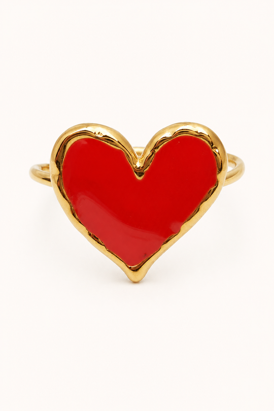 MKN Jewels Anello con Cuore 2078