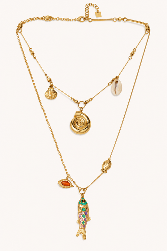 MKN Jewels Collana Multi Charms 2087