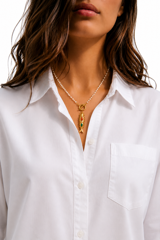 MKN Jewels Collana Chiusura T-Bar 2099
