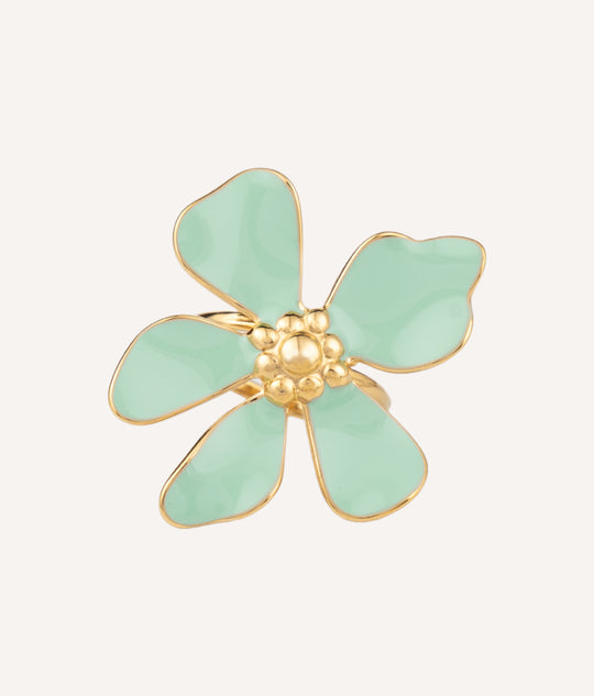 MKN Jewels Anello Fiore Stilizzato 1814