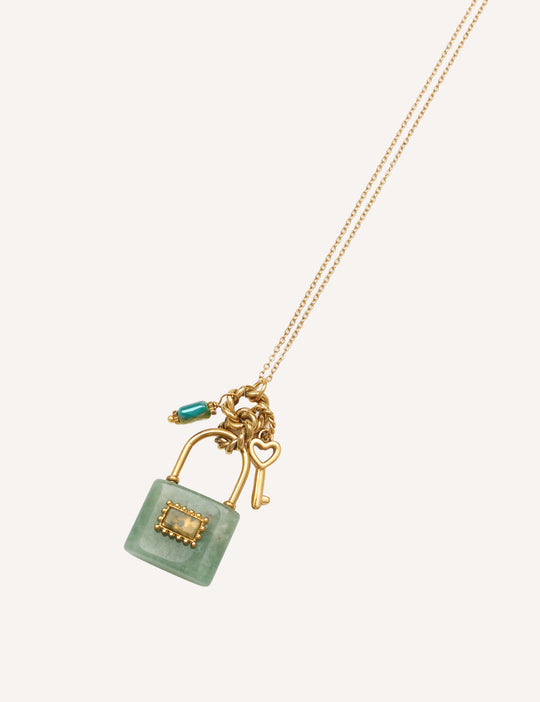 MKN Jewels Collana Lucchetto  1817