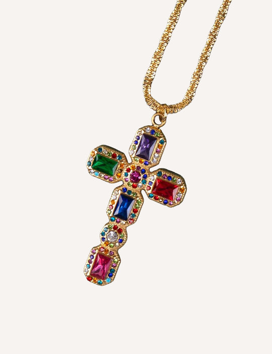 MKN Jewels Collana con Croce 1859