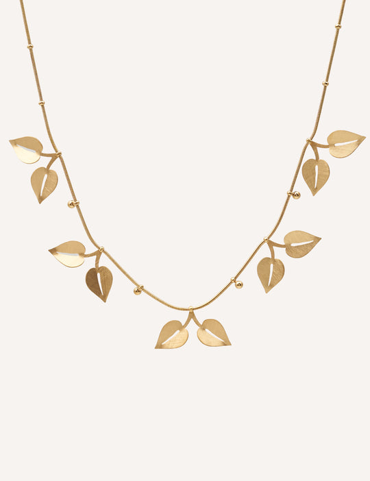 MKN Jewels Collanina Motivo Foglie 1860