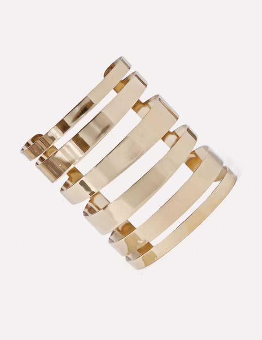 MKN Jewels Bracciale Rigido Oro Lucido  1924
