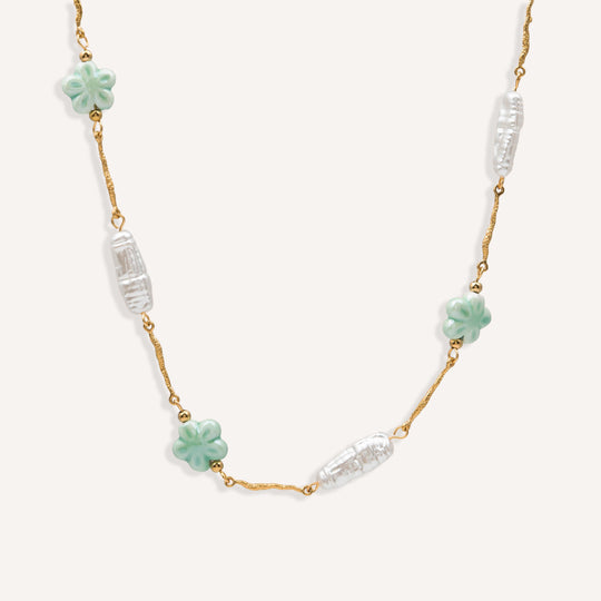 MKN Jewels Collana Motivo Floreale 2101
