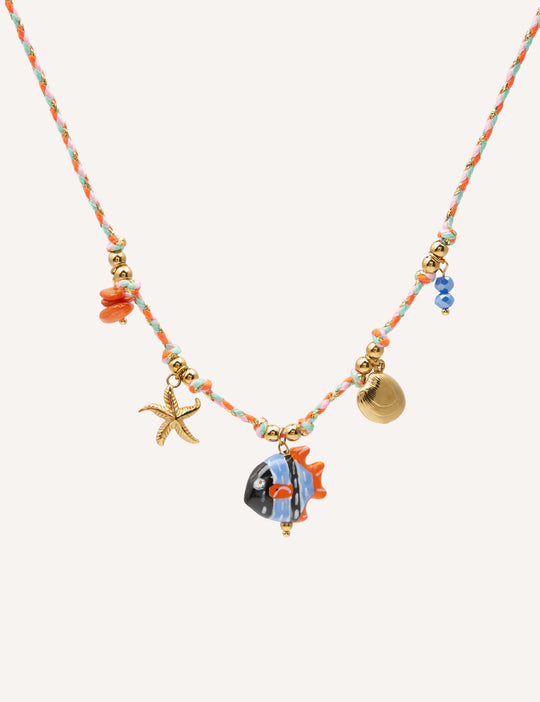 MKN Jewels Collana Multi Charms 2089