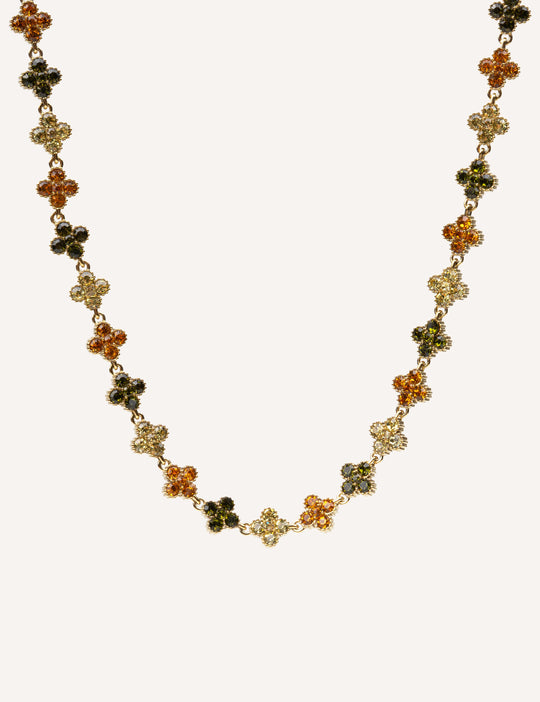 MKN Jewels Collana Motivo Floreale 2100