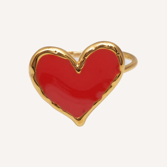 MKN Jewels Anello con Cuore 2078