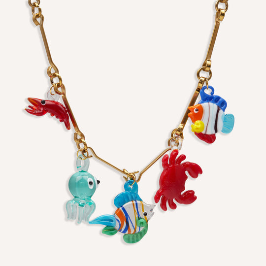 MKN Jewels Collana Multi Charms 2091