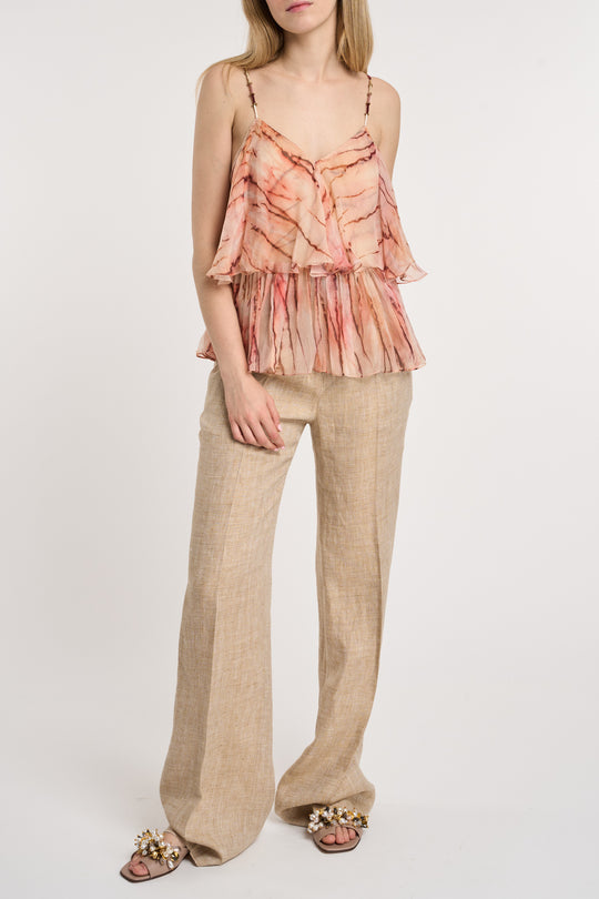 MaxMara pantaloni in Lino 5790