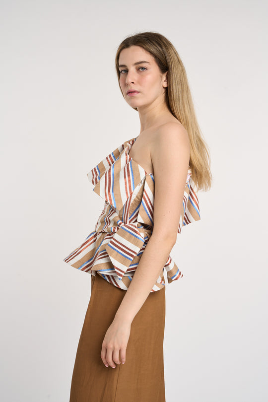 Stella Jean Top/Camicia righe 5715