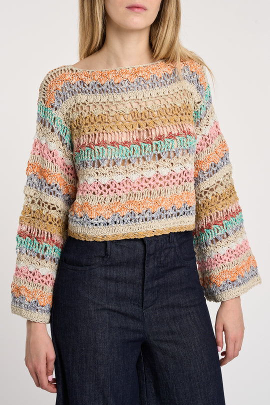 Mes Demoiselles Maglia crop 5324