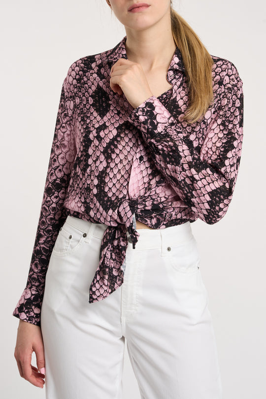 Benevierre Camicia Fantasia snake 5843