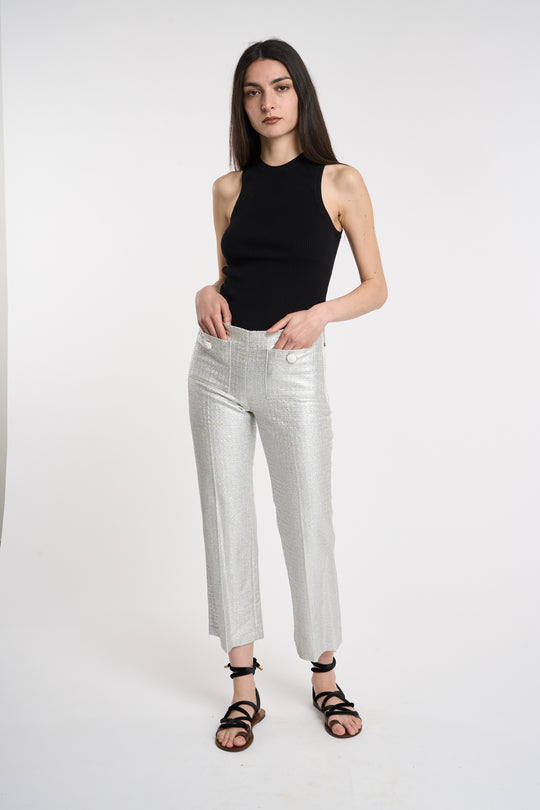 Elisabetta Franchi Pantaloni Laminati 5078