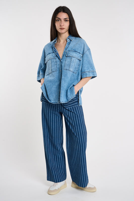 Dondup Camicia Jeans Over 5113