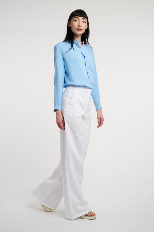 MaxMara Pantaloni in Lino 7332