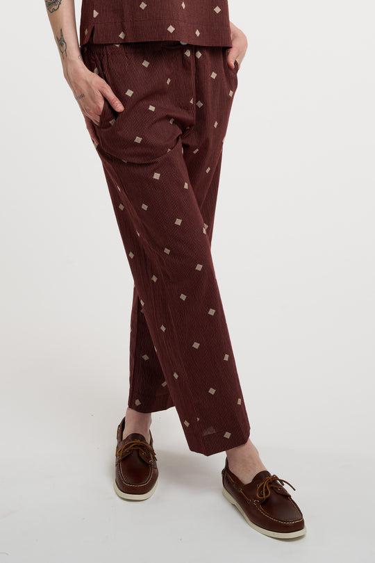 Nice Things Pantaloni Jacquard 7527