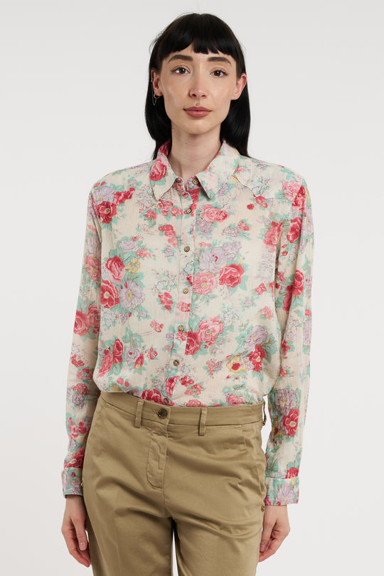 Maison Hotel Camicia Stampa Floreale 7576