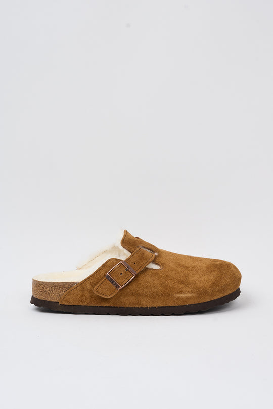 Birkenstock Boston shearling mink 6244