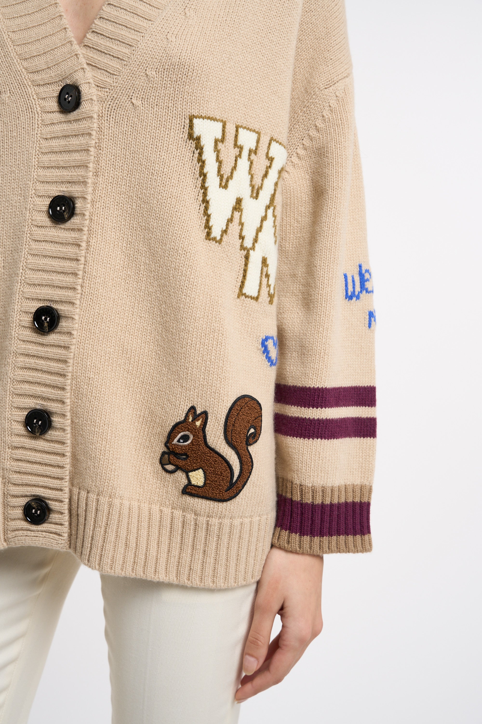 Maxmara Cardigan Stile College 6341 Beige Donna » Miss Kiss Negozio