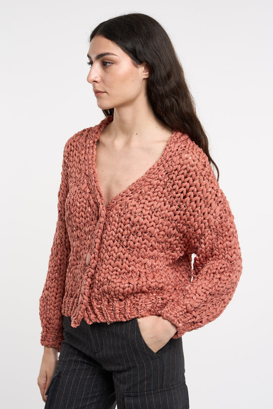 Meisïe Cardigan Over Fatto a Mano6492
