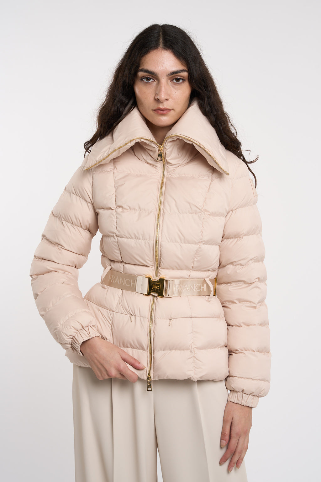 Elisabetta Franchi Piumino Corto 6033 Lattice Donna » Miss Kiss