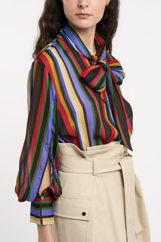 Semicouture Camicia Multicolor 6082